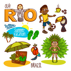 Rio Brazil Summer Vacation Travel
