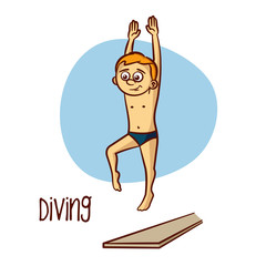 Summer Olympic Sports. Diving