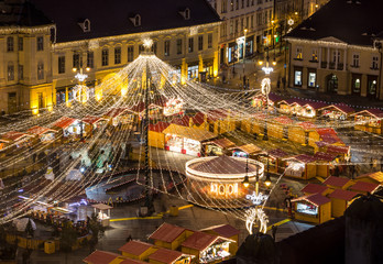 Christmas Market Sibiu Romania, December 2015