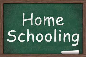 Fototapeta premium Homeschooling