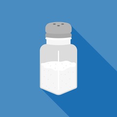 shaker icon, flat design