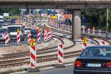 Straßenbahn Neubau 