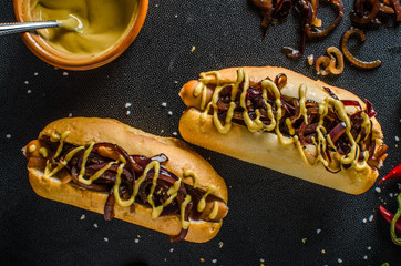 All beef hotdogs