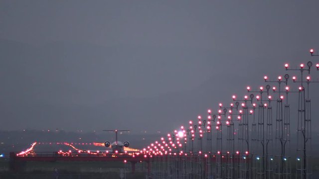 飛行機の離陸