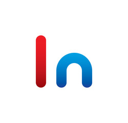 ln logo initial blue and red 