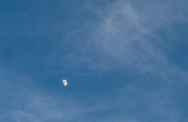 Evening sky and clouds