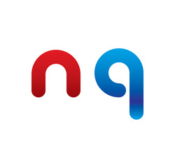 nq logo initial blue and red 