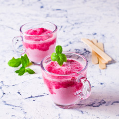 Homemade ice cream
