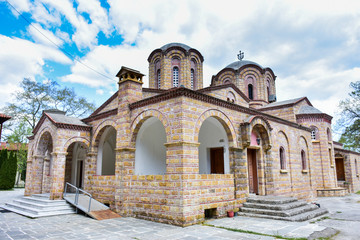 Dyonisos Olymp Mountain monastery. Important tourist attraction