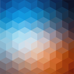 Obraz premium Colorful Triangle Abstract Background. Pattern of Colored Geometric Shapes