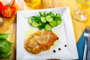 German schnitzel