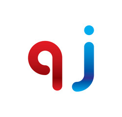 qj logo initial blue and red 