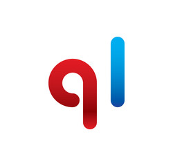 ql logo initial blue and red 