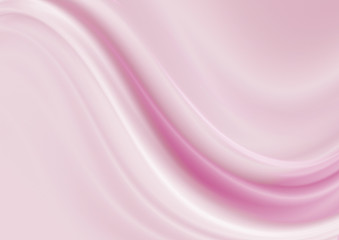 Pale pink background with pink and white incident waves
