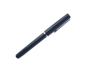 Black pen. Isolated on white background