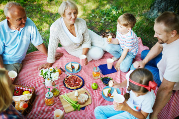 Gathering outdoors