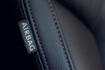 Airbag icon in car