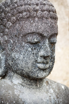 Old Sculpture - Buddha's face
