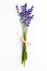 Lavender flowers isolated on white background © fotofabrika