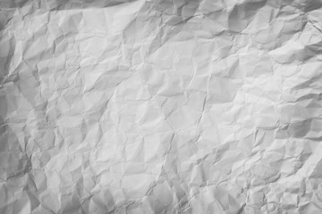 Crumpled piece of gray paper background