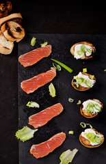 Salmon Canape