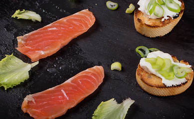 Salmon Canape