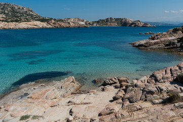 Fototapeta na wymiar Sardegna. arcipelago della Maddalena