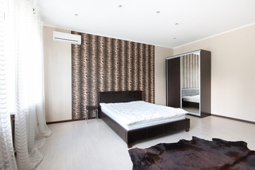 Light bedroom interior