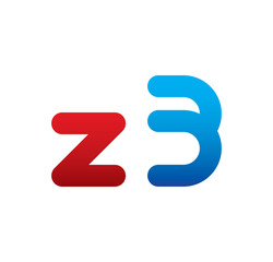z3 logo initial blue and red