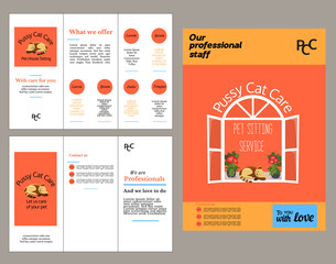 Fototapeta premium Brochure and flyer template