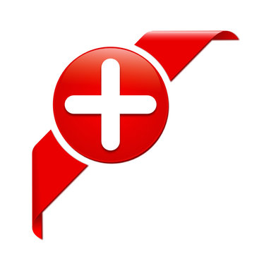 ajouter bouton coin rouge