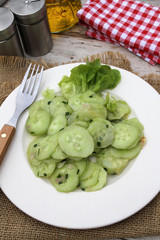 concombre à la vinaigrette 26072016