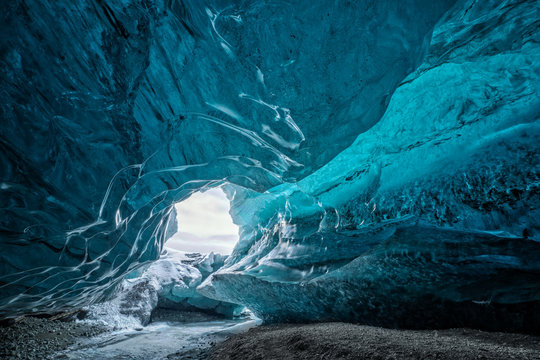 Ice cave, iceland