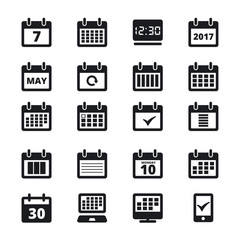 Calendar Icon Set