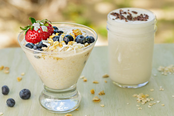 Oatmeal and Chia Pudding