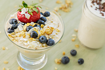 Oatmeal and Chia Pudding
