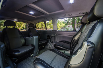 Interior passenger minibus