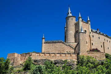 Fototapeta na wymiar Segovia, Alcazar