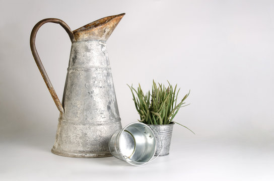 Pitcher Old Tinware