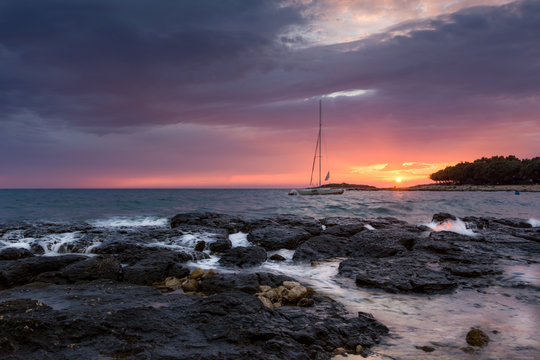 Croatia, coast of Istria near Rovinj