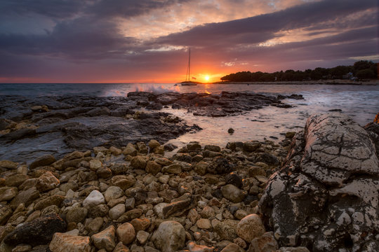 Croatia, coast of Istria near Rovinj