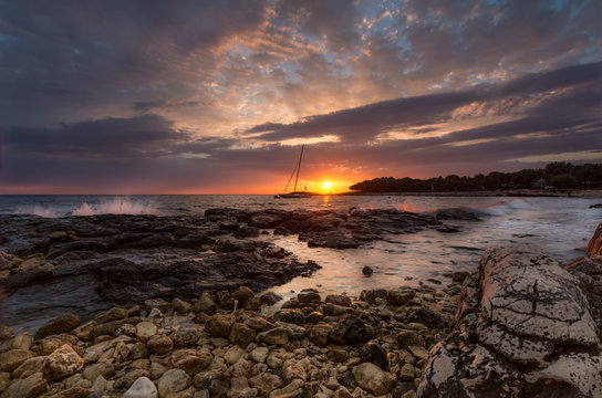 Croatia, coast of Istria near Rovinj