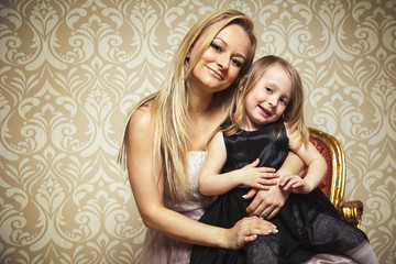 Mama mit Tochter