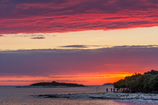 Croatia, coast of Istria near Rovinj
