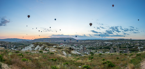 Hot Air Balloons over Cappadocia