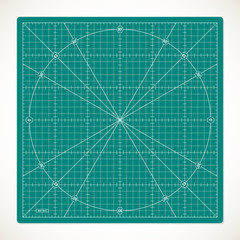 Cutting mat for quilting, patchwork and craft