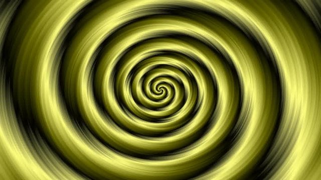 Abstract golden spiral - decorative pattern 