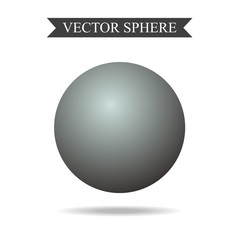3d Sphere Vector Realistic Illustration