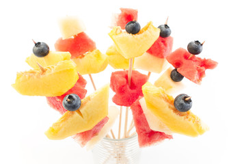  Refreshing Fruit Skewers - Fruit Snack