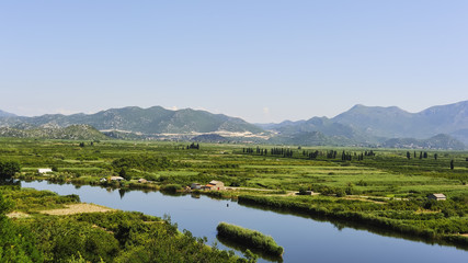 Delta der Neretva in Kroatien